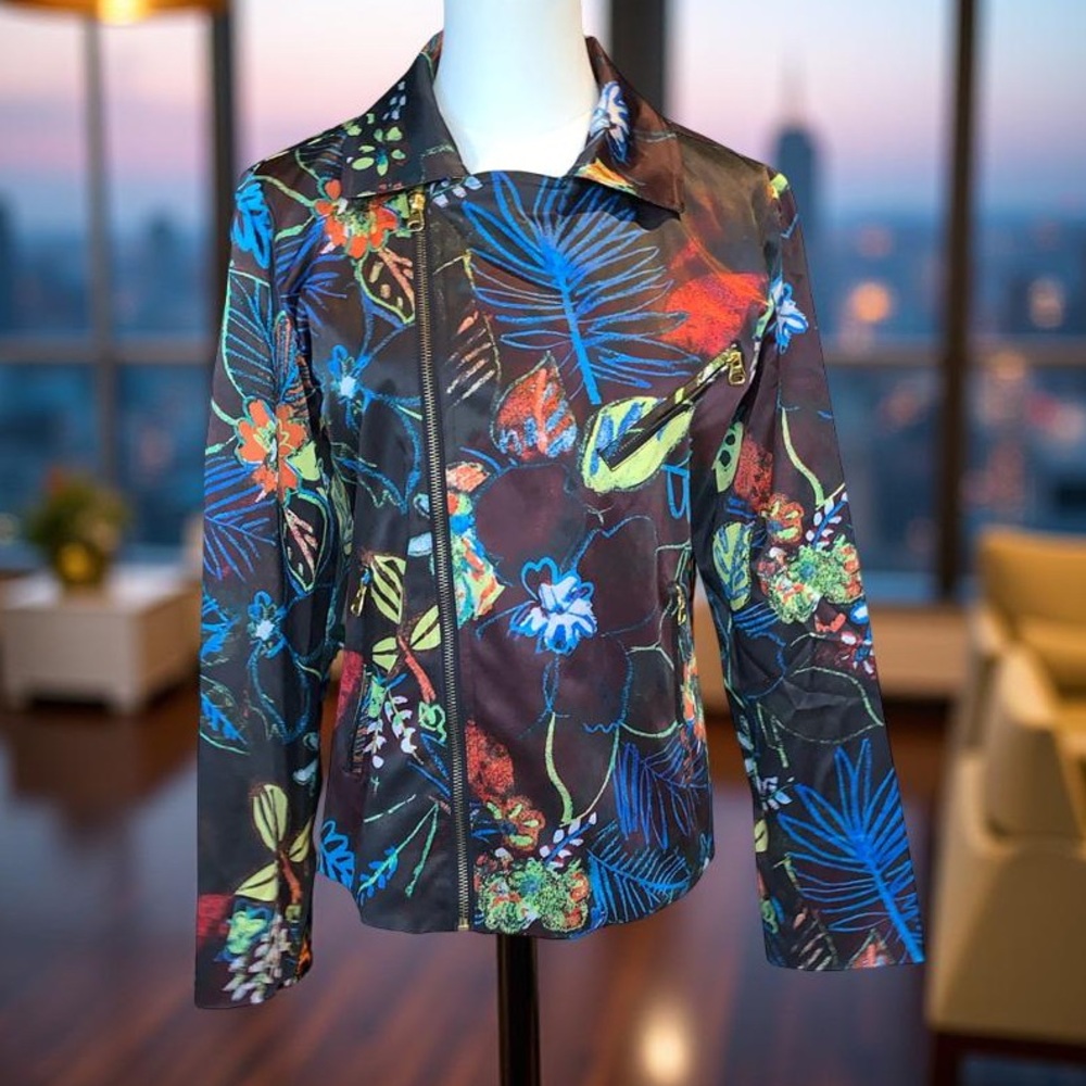 Chico's Colorful Chic Jacket 0